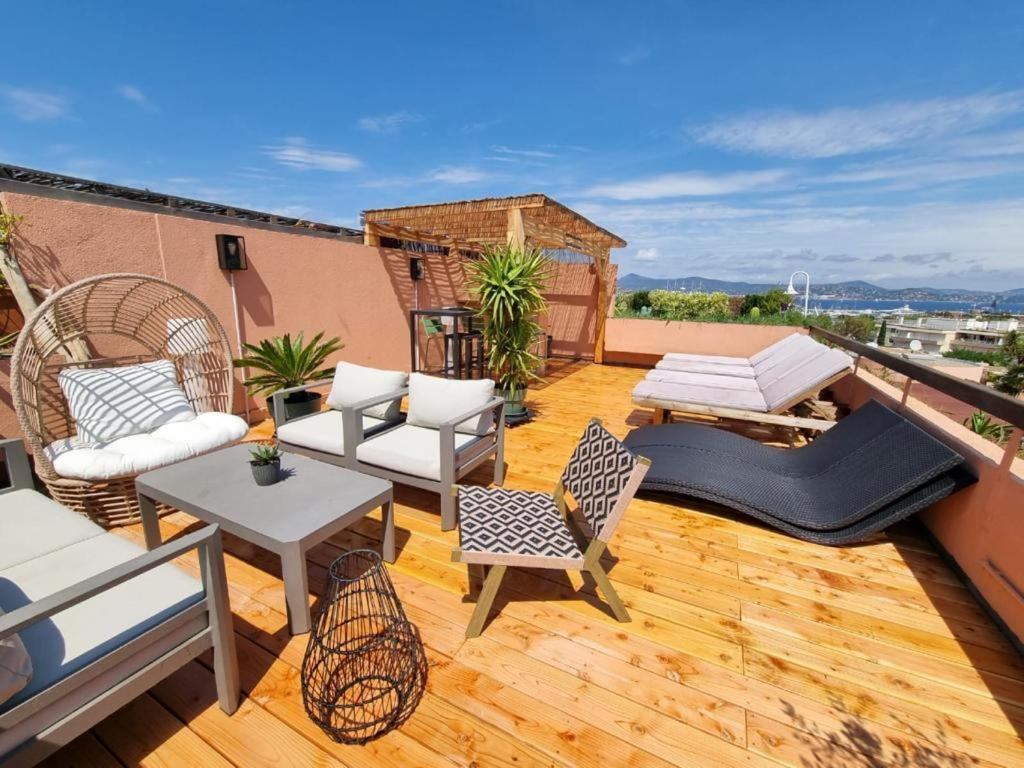Superbe Appartement Avec Rooftop Prive Saint-Tropez Eksteriør billede